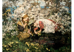 SO V-460 Edward Atkinson Hornel - Jarní idyla