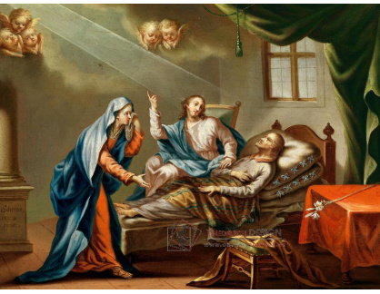 SO XIII-307 Johann Baptist Schmon - Smrt svatého Josefa