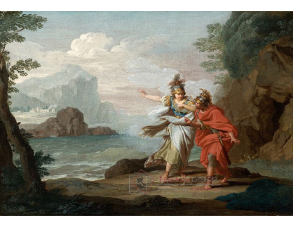 KO I-334 Giuseppe Bottani - Athena a Odysseus na ostrově Ithaka