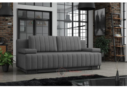 GINA, pohovka rozkládací, látka Premium Velvet 327 šedá