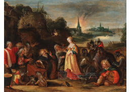 A-5066 Cornelis de Baillieur - Pokušení svatého Antonína
