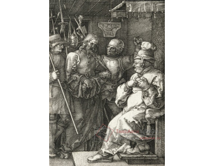 VR12-122 Albrecht Dürer - Kristus před Kaifášem