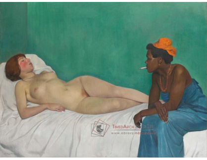 A-6890 Félix Vallotton - Bílý a černý