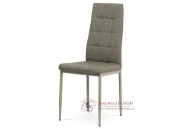 DCL-397 CRM2, jídelní židle, cappuccino / látka cappuccino