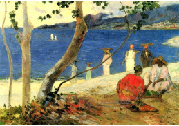 R9-270 Paul Gauguin - Na břehu moře