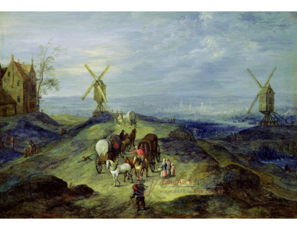 BRG-50 Jan Brueghel - Krajina se dvěma mlýny