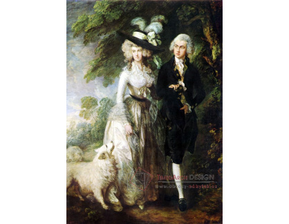 VSO1493 Thomas Gainsborough - Ranní procházka