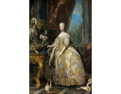 VSO 432 Carle Van Loo - Leszczinska Marie, královna Francie