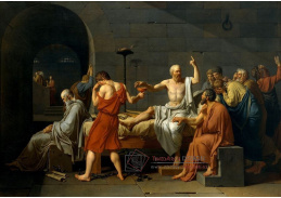 VSO 1057 Jacques-Louis David - Sokratesova smrt