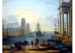 SO V-285 Claude Lorrain - Nalodění Odysseuse