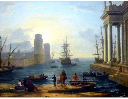SO V-285 Claude Lorrain - Nalodění Odysseuse