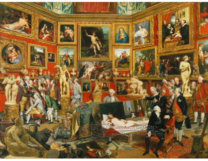 SO XII-226 Johan Zoffany - Tribuna Uffizi