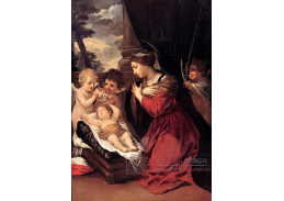 KO V-192 Pietro da Cortona - Madonna s dítětem a anděly