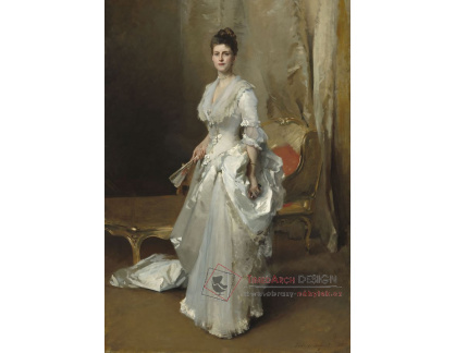 PORT-350 John Singer Sargent - Portrét paní Margaret Stuyvesant