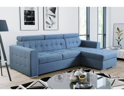 ZARA MINI, sedací souprava - pravá, látka Soro 40 žlutá