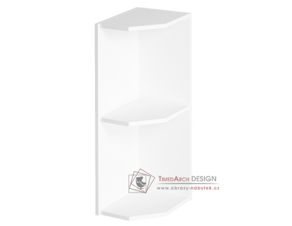 AURORA, horní rohová skříňka G25PZ, bílá