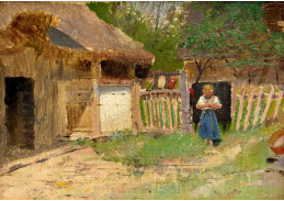 A-7530 Ladislav Medňanský - Dívka na statku