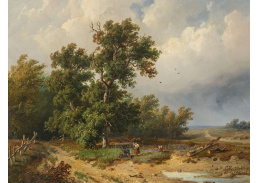 A-8617 Antonie Jacobus Van Wyngaerdt - Skupina stromů