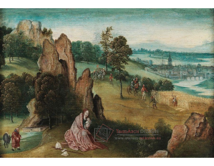 D-5919 Joachim Patinir - Krajina na cestě do Egypta