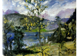 VLC 106 Lovis Corinth - Sníh v říjnu ve Walchensee