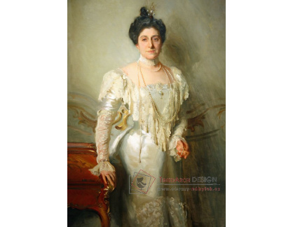 PORT-346 John Singer Sargent - Portrét paní Asher B. Wertheimer