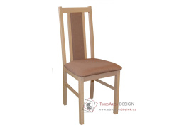 BOSBERG XIV, jídelní židle, dub sonoma / látka 15