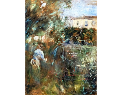 A-4517 Berthe Morisot - Žena v zahradě
