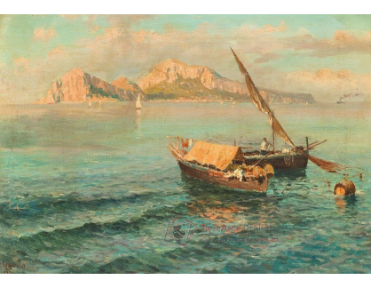A-5361 Giuseppe Giardiello - Rybář na Capri