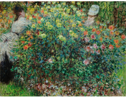 D-6144 Claude Monet - Dámy v květinách
