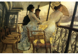 R16-126 James Tissot - Na lodi do Kalkaty