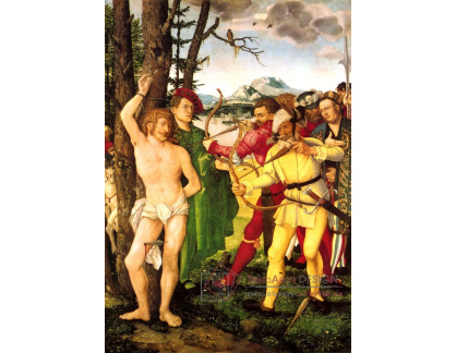 VSO1536 Hans Baldung - Umučení svatého Sebestiána