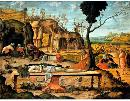 SO V-387 Vittore Carpaccio - Příprava Kristova hrobu