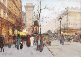 SO XI-435 Eugene Galien-Laloue - Paříž, Porte Saint-Denis