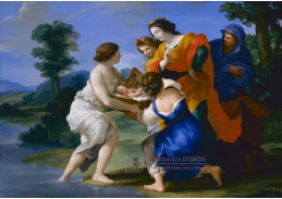 SO XIV-83 Giovanni Francesco Romanelli - Nalezení Mojžíše