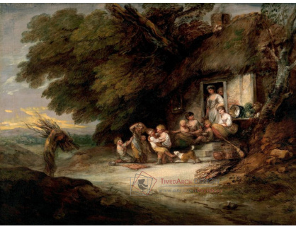 SO XIV-409 Thomas Gainsborough - U domovních dveří