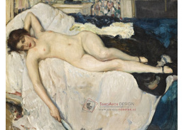 KO III-129 Fernand Toussaint - Ležící akt
