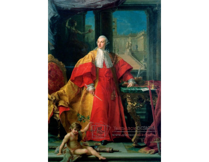 KO V-204 Pompeo Batoni - Portrét knížete Abbondio Rezzonico