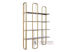 SIERRA, policový regál, žlutá