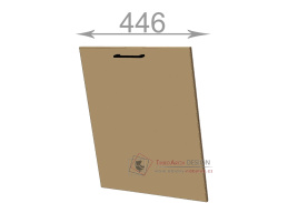samostatná dvířka š.44.6, v.71.3, Premiere Front450, černý lesk
