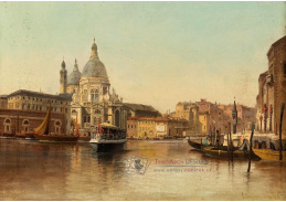 A-783 Karl Kaufmann - Canal Grande s výhledem na Santa Maria della Salute