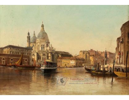 A-783 Karl Kaufmann - Canal Grande s výhledem na Santa Maria della Salute