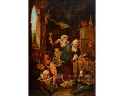 D-7792 David Teniers - Pokušení svatého Antonína