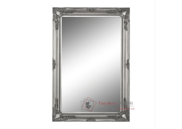 MALKIA 7, zrcadlo, dřevěný rám stříbrné barvy