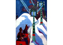 VELK 85 Ernst Ludwig Kirchner - Na saních