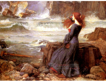 VANG37 John William Waterhouse - Miranda