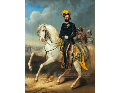 XV-291 Carl Fredrik Kiörboe - Karel XV král Švédska a Norska 1860-1872