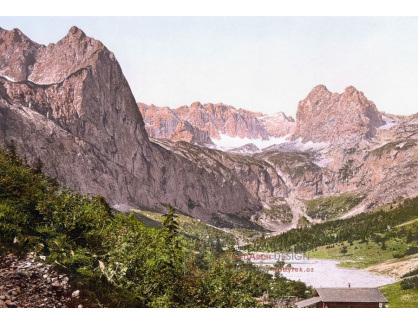 Fotochrom VF 172 Höllentalangerhütte, Německo