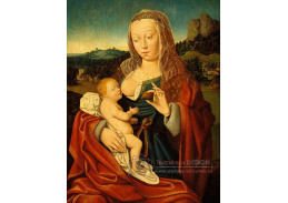 A-8077 Neznámý autor - Madonna s dítětem a hruškou