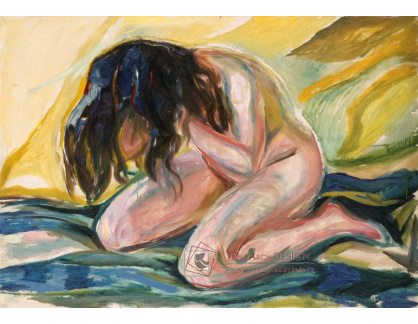 D-7130 Edvard Munch - Klečící ženský akt