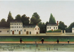 D-7266 Henri Rousseau - Krajina a čtyři rybáři